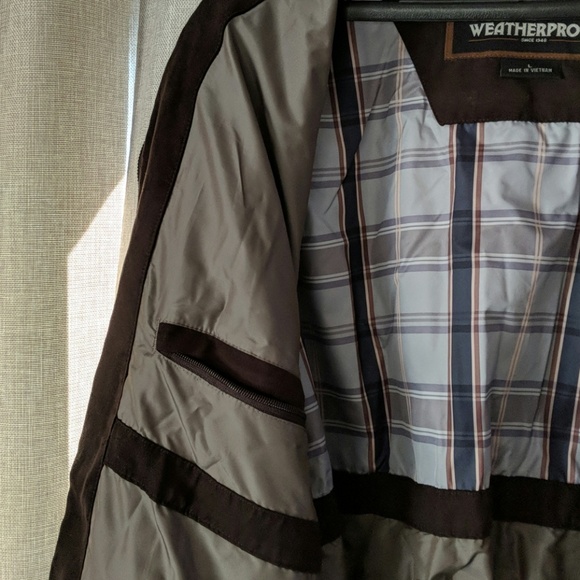 Brand new with out tags mens brown jacket - Picture 4 of 5